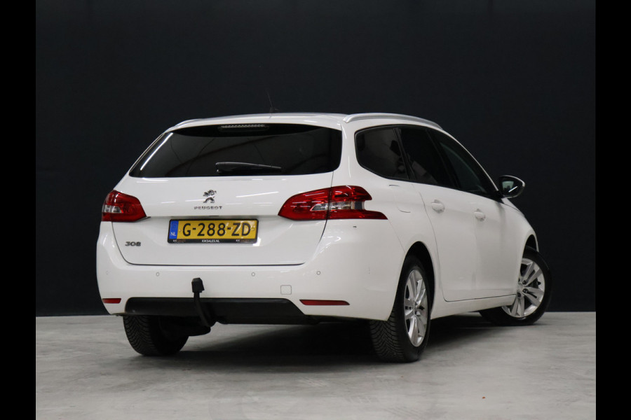 Peugeot 308 SW 1.2 PureTech Blue Lease Executive [PANORAMADAK, TREKHAAK, APPLE CARPLAY, ANDROID, PDC V+A, 6-BAK, CRUISE, LANE ASSIST, NIEUWSTAAT]