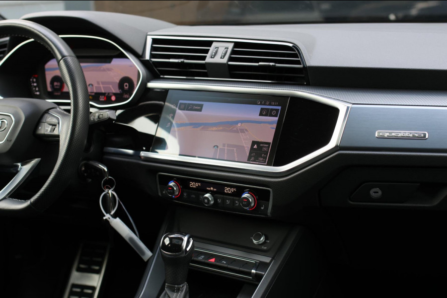 Audi Q3 Sportback 40 TFSI Quattro S-Line *Pano*Camera*Trekhaak*Elek. Stoelen* Audi Q3 Sportback 40 TFSI Quattro S-Line *Pano*Camera*Trekhaak*Elek. Stoelen*