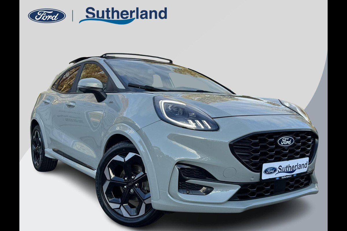 Ford Puma 1.0 EcoBoost Hybrid ST-Line X 155pk Automaat |  Panoramadak | Afneembare trekhaak | Winter Pack | Adaptive cruise control | 360 graden camera | Bang&Olufsen | Elektrsiche achterklep | Matrix LED Ford Puma 1.0 EcoBoost Hybrid ST-Line X 155pk Automaat |  Panoramadak | Afneembare trekhaak | Winter Pack | Adaptive cruise control | 360 graden camera | Bang&Olufsen | Elektrsiche achterklep | Matrix LED