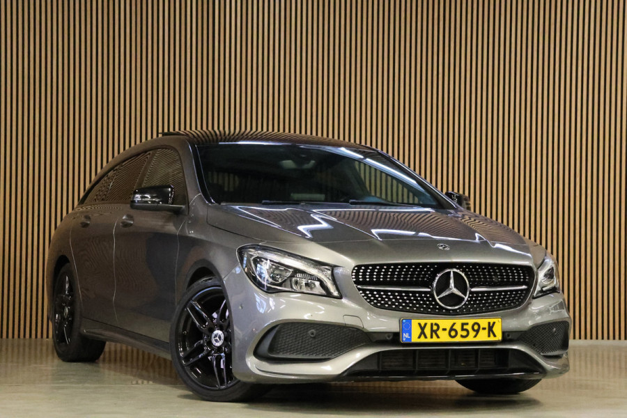 Mercedes-Benz CLA-Klasse Shooting Brake 180 AMG | Panoramadak | Camera | Stoelverwarming | Navigatie | Bi-Xenon | Facelift | Trekhaak afneembaar | F1 Flippers | NAP Logisch | Nieuwe APK Mercedes-Benz CLA-Klasse Shooting Brake 180 AMG | Panoramadak | Camera | Stoelverwarming | Navigatie | Bi-Xenon | Facelift | Trekhaak afneembaar | F1 Flippers | NAP Logisch | Nieuwe APK