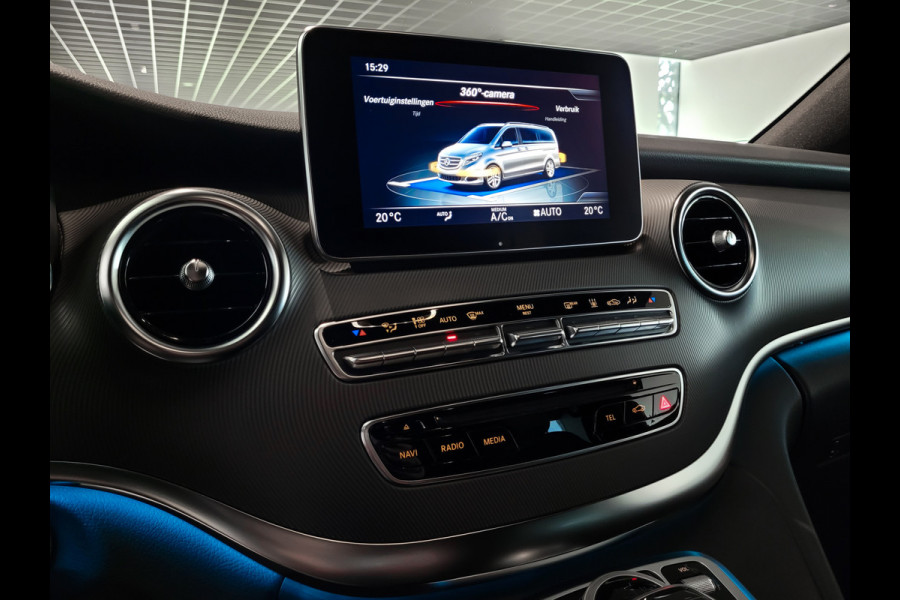 Mercedes-Benz V-Klasse 250d 4-MATIC Lang Avantgarde Edition 8-Persoons|Burmester|360-camera|19"| Active Cruise|Stoelventilatie Mercedes-Benz V-Klasse 250d 4-MATIC Lang Avantgarde Edition 8-Persoons|Burmester|360-camera|19"| Active Cruise|Stoelventilatie
