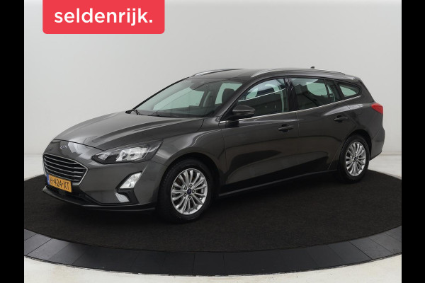 Ford Focus 1.0 EcoBoost Titanium | Trekhaak | Carplay | Navigatie | Keyless | Full LED | Parkeerhulp | Climate control | Cruise control