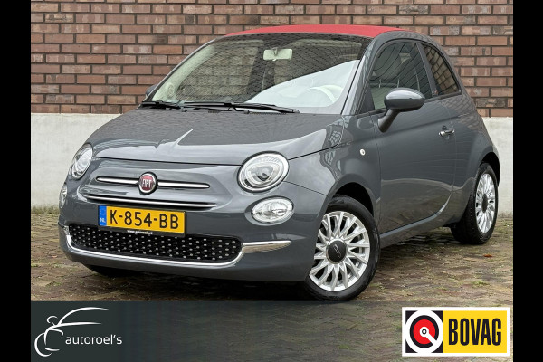 Fiat 500C 1.0 Hybrid Lounge / Cabrio Elektrisch Dak / Cruise Control / 1e Eigenaar / NED-FIAT