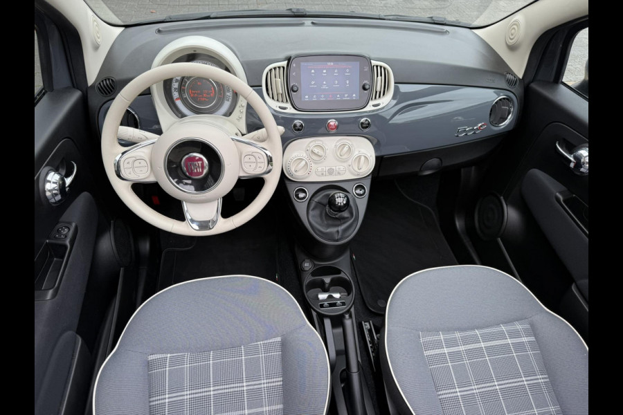 Fiat 500C 1.0 Hybrid Lounge / Cabrio Elektrisch Dak / Cruise Control / 1e Eigenaar / NED-FIAT