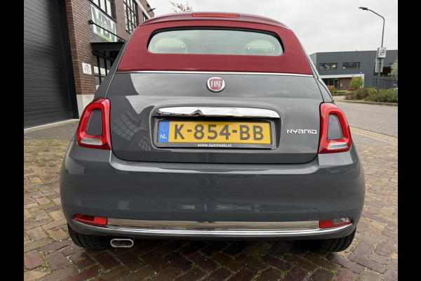 Fiat 500C 1.0 Hybrid Lounge / Cabrio Elektrisch Dak / Cruise Control / 1e Eigenaar / NED-FIAT