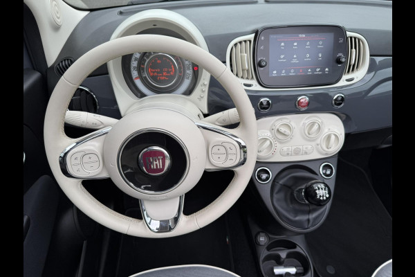 Fiat 500C 1.0 Hybrid Lounge / Cabrio Elektrisch Dak / Cruise Control / 1e Eigenaar / NED-FIAT