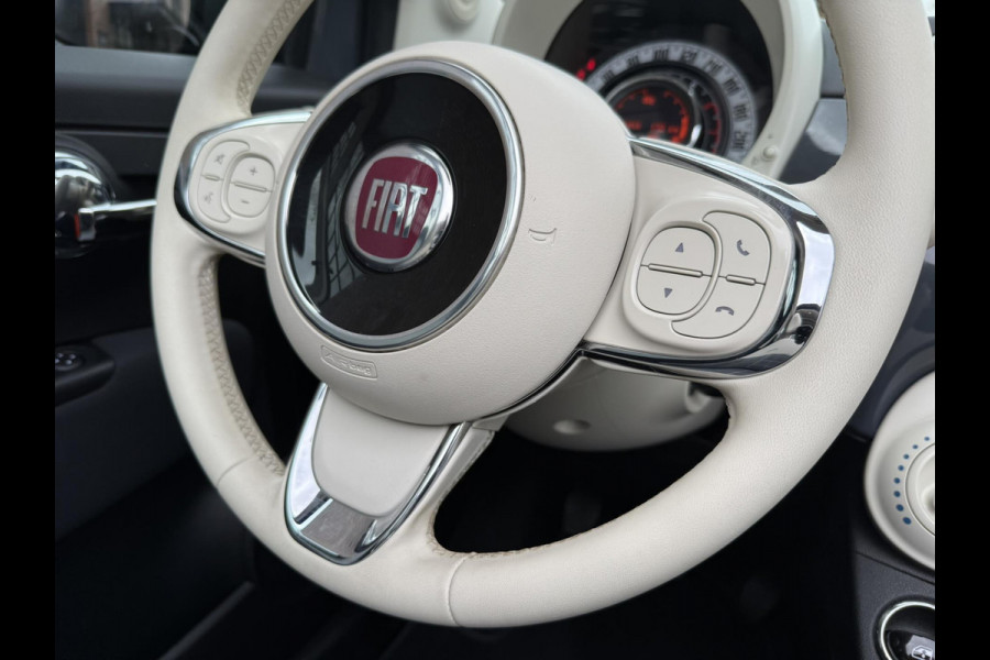 Fiat 500C 1.0 Hybrid Lounge / Cabrio Elektrisch Dak / Cruise Control / 1e Eigenaar / NED-FIAT