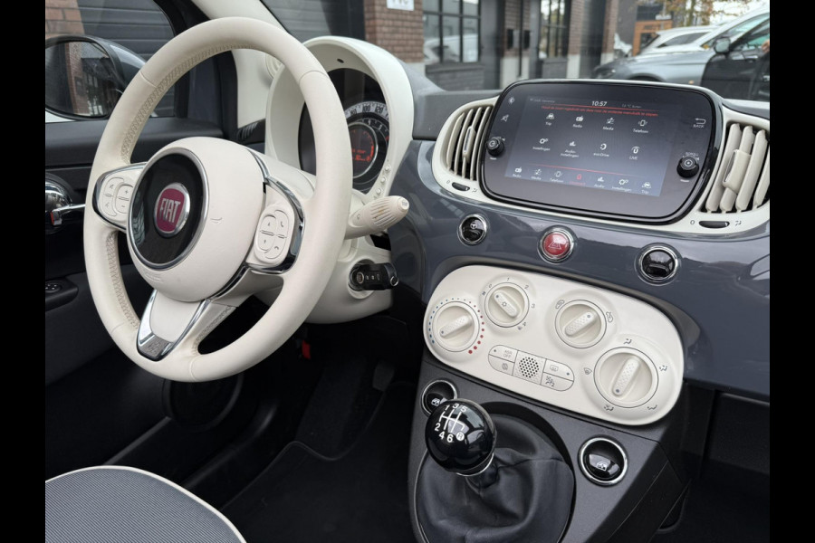 Fiat 500C 1.0 Hybrid Lounge / Cabrio Elektrisch Dak / Cruise Control / 1e Eigenaar / NED-FIAT