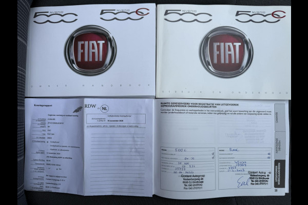 Fiat 500C 1.0 Hybrid Lounge / Cabrio Elektrisch Dak / Cruise Control / 1e Eigenaar / NED-FIAT