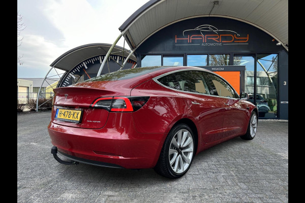 Tesla Model 3 Long Range AWD 75 kWh 87% SOH Trekhaak (1.000kg) Rijklaarprijs!