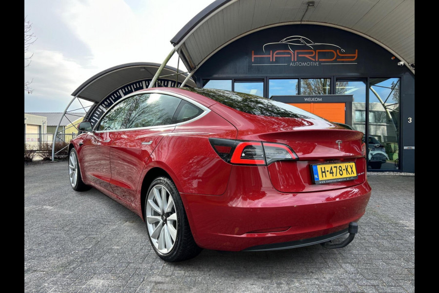 Tesla Model 3 Long Range AWD 75 kWh 87% SOH Trekhaak (1.000kg) Rijklaarprijs!