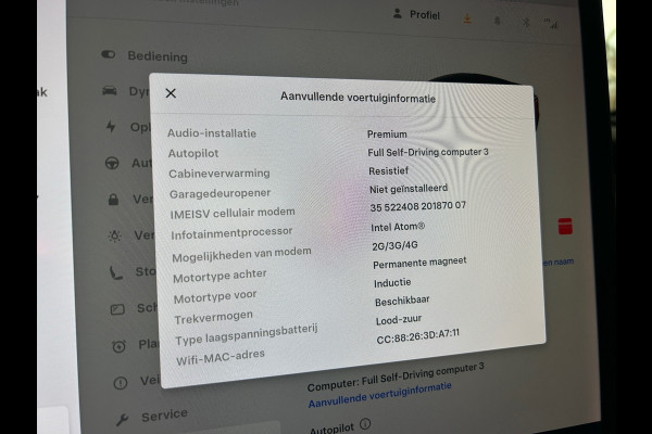 Tesla Model 3 Long Range AWD 75 kWh 87% SOH Trekhaak (1.000kg) Rijklaarprijs!