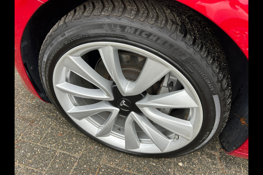 Tesla Model 3 Long Range AWD 75 kWh 87% SOH Trekhaak (1.000kg) Rijklaarprijs!