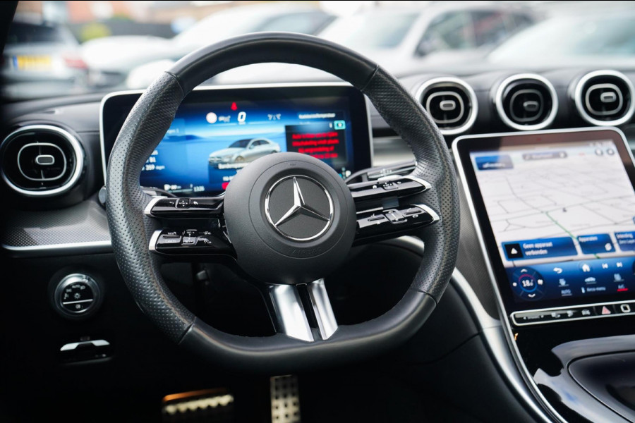 Mercedes-Benz C-Klasse 300 e star Edition AMG Line Plus | Panorama | Carbon | Camera | LED koplampen | Memory | sfeerverlichting