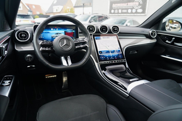 Mercedes-Benz C-Klasse 300 e star Edition AMG Line Plus | Panorama | Carbon | Camera | LED koplampen | Memory | sfeerverlichting