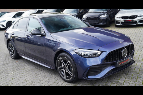 Mercedes-Benz C-Klasse 300 e star Edition AMG Line Plus | Panorama | Carbon | Camera | LED koplampen | Memory | sfeerverlichting