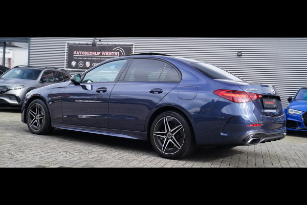 Mercedes-Benz C-Klasse 300 e star Edition AMG Line Plus | Panorama | Carbon | Camera | LED koplampen | Memory | sfeerverlichting