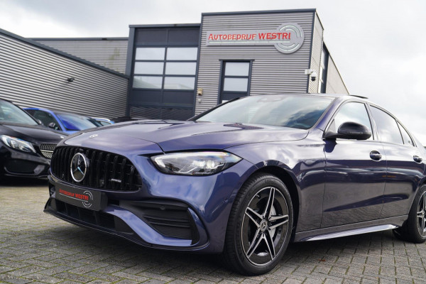 Mercedes-Benz C-Klasse 300 e star Edition AMG Line Plus | Panorama | Carbon | Camera | LED koplampen | Memory | sfeerverlichting