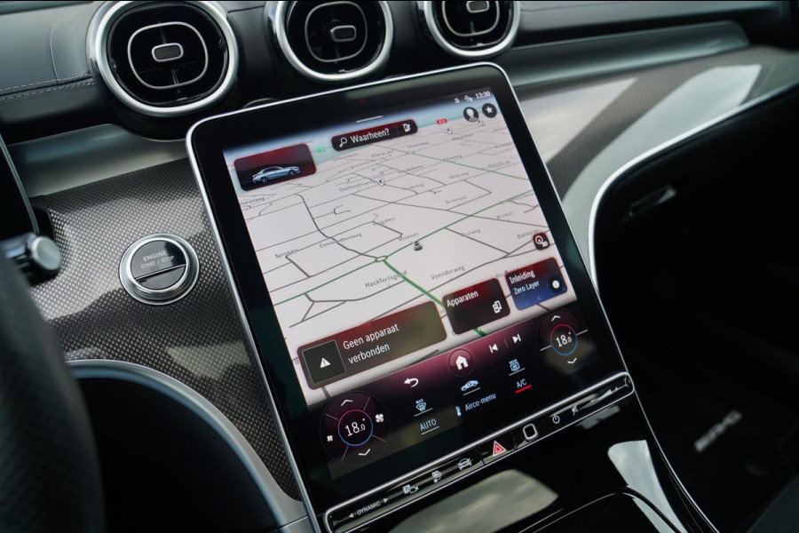 Mercedes-Benz C-Klasse 300 e star Edition AMG Line Plus | Panorama | Carbon | Camera | LED koplampen | Memory | sfeerverlichting