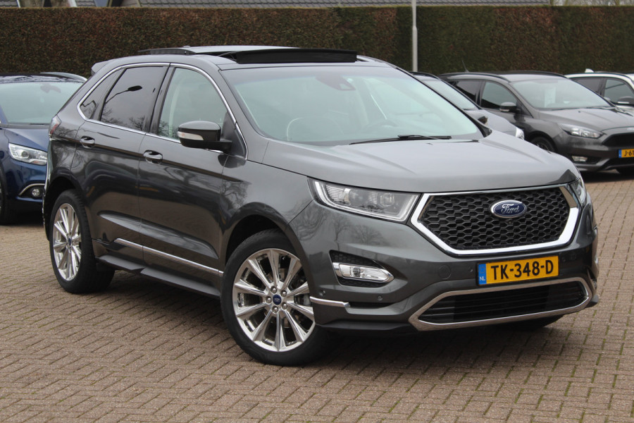 Ford Edge 2.0 TDCI Vignale / Trekhaak / Panoramadak / Camera / Leder / 20'' / Keyless / Apple CarPlay / DAB / Stoelverwarming / Stuurverwarming / Cruise Control Ford Edge 2.0 TDCI Vignale / Trekhaak / Panoramadak / Camera / Leder / 20'' / Keyless / Apple CarPlay / DAB / Stoelverwarming / Stuurverwarming / Cruise Control