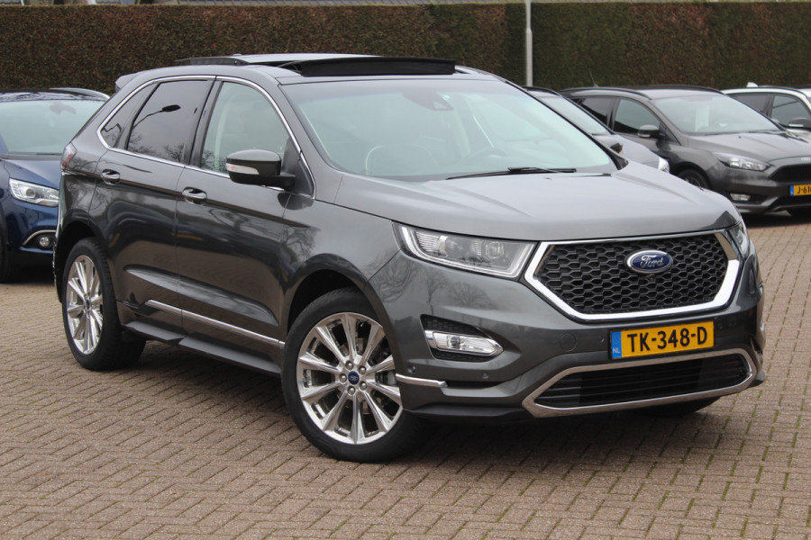 Ford Edge 2.0 TDCI Vignale / Trekhaak / Panoramadak / Camera / Leder / 20'' / Keyless / Apple CarPlay / DAB / Stoelverwarming / Stuurverwarming / Cruise Control Ford Edge 2.0 TDCI Vignale / Trekhaak / Panoramadak / Camera / Leder / 20'' / Keyless / Apple CarPlay / DAB / Stoelverwarming / Stuurverwarming / Cruise Control