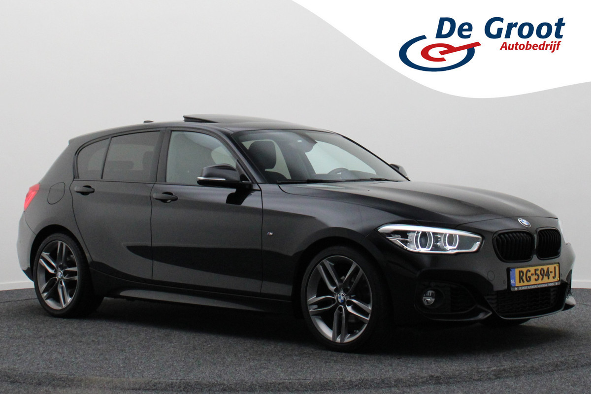 BMW 1-serie 118i Executive M Sport Automaat Schuif-/kanteldak, Camera, Navigatie, Climate, LED, 18" BMW 1-serie 118i Executive M Sport Automaat Schuif-/kanteldak, Camera, Navigatie, Climate, LED, 18"