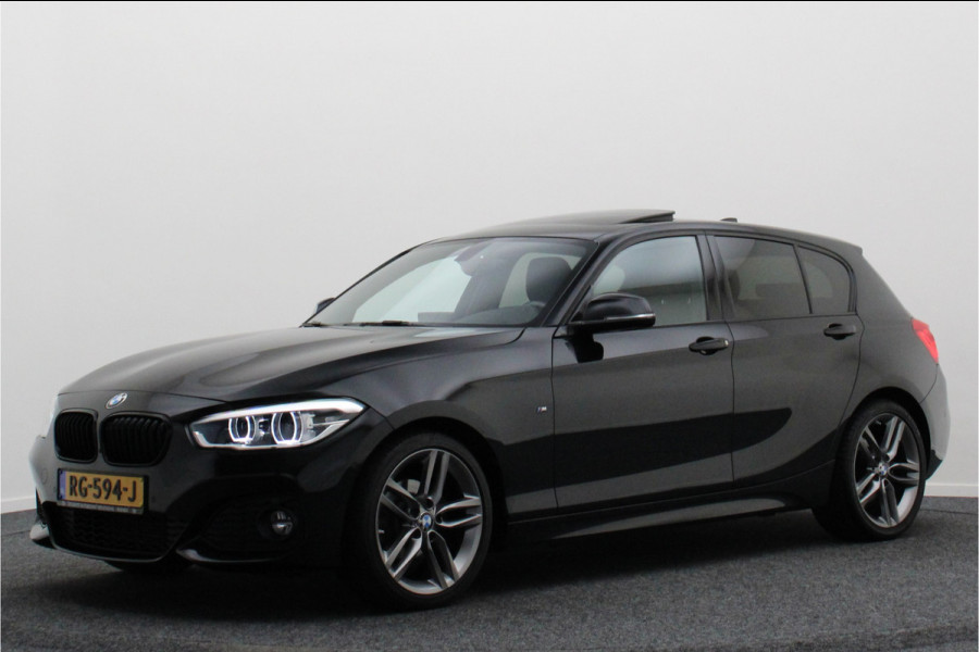 BMW 1-serie 118i Executive M Sport Automaat Schuif-/kanteldak, Camera, Navigatie, Climate, LED, 18"