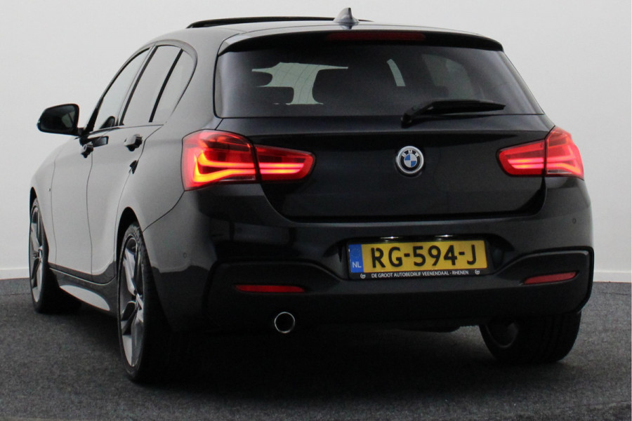 BMW 1-serie 118i Executive M Sport Automaat Schuif-/kanteldak, Camera, Navigatie, Climate, LED, 18"