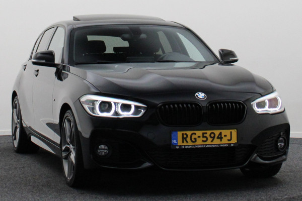 BMW 1-serie 118i Executive M Sport Automaat Schuif-/kanteldak, Camera, Navigatie, Climate, LED, 18"