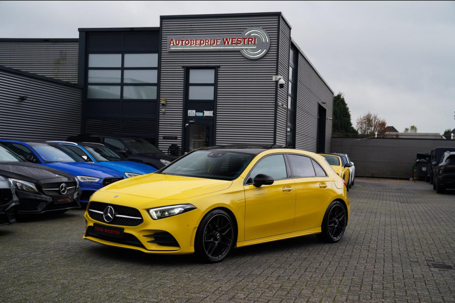 Mercedes-Benz A-Klasse 180 Premium Plus | AMG Pakket | Panorama | Leder/alcantara | Elektrisch verstelbare voorstoelen | LED | CAM