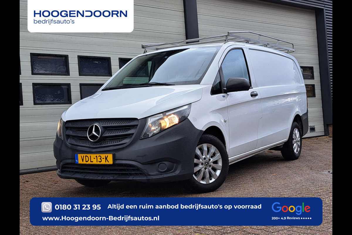 Mercedes-Benz Vito 116 CDI Euro 6 Lang L2 - Imperiaal - A.Deuren - Trekhaak - Airco Mercedes-Benz Vito 116 CDI Euro 6 Lang L2 - Imperiaal - A.Deuren - Trekhaak - Airco