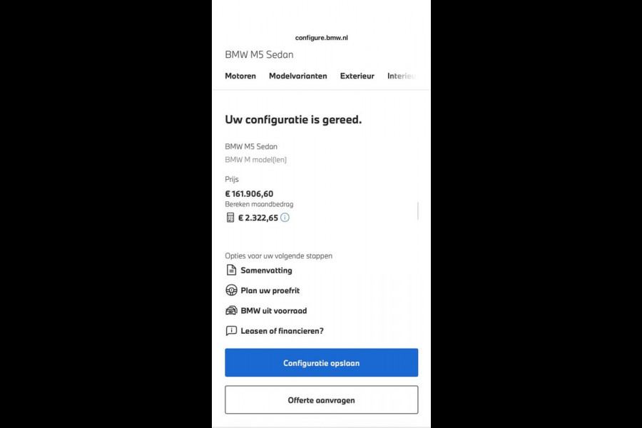 BMW 5 Serie M5 M Carbon|M Drivers Package|M Drive Professional|Driving + Parking Assistant Professional|Alcantara BMW 5 Serie M5 M Carbon|M Drivers Package|M Drive Professional|Driving + Parking Assistant Professional|Alcantara
