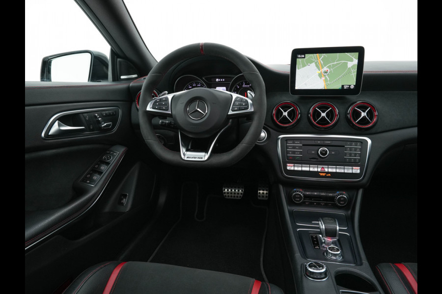 Mercedes-Benz CLA-Klasse AMG 45 4MATIC Ambition Aut. *PANO | AMG-AERO-PACK | RECARO-SPORTSEATS | MICROFIBRE | FULL-LED | MEMORY-PACK | HARMAN/KARDON-SURROUD | KEYLESS | HEATED-SEATS | NAVI-FULLMAP | SHIFT-PADDLES | 19''ALU*