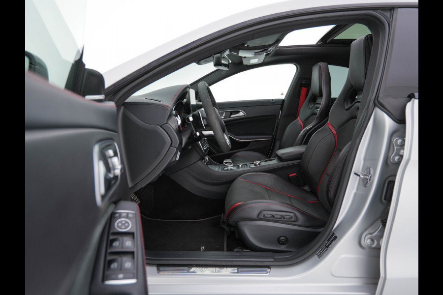 Mercedes-Benz CLA-Klasse AMG 45 4MATIC Ambition Aut. *PANO | AMG-AERO-PACK | RECARO-SPORTSEATS | MICROFIBRE | FULL-LED | MEMORY-PACK | HARMAN/KARDON-SURROUD | KEYLESS | HEATED-SEATS | NAVI-FULLMAP | SHIFT-PADDLES | 19''ALU*