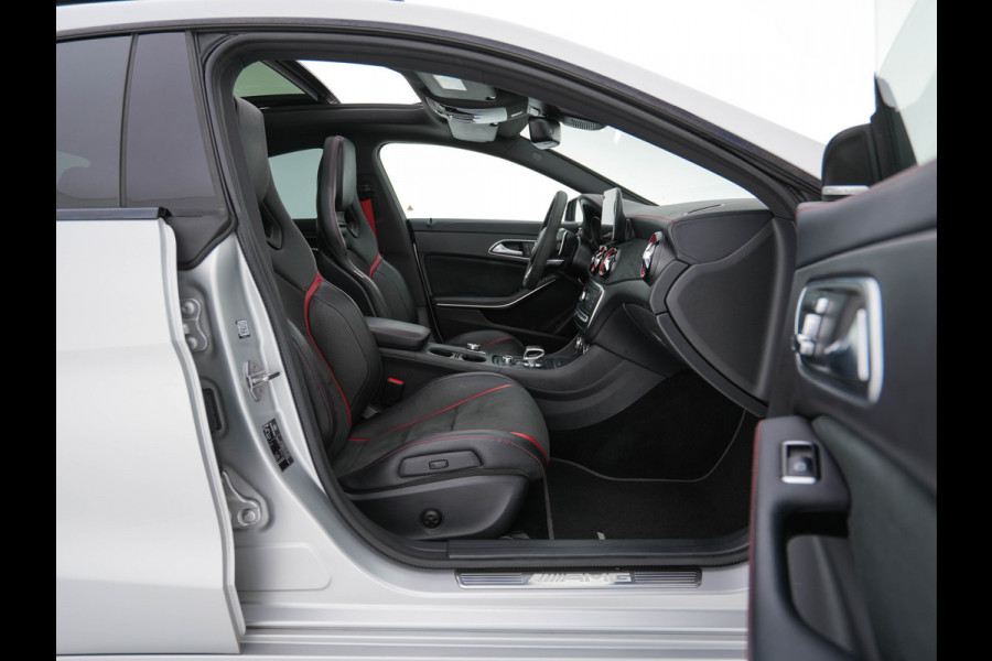 Mercedes-Benz CLA-Klasse AMG 45 4MATIC Ambition Aut. *PANO | AMG-AERO-PACK | RECARO-SPORTSEATS | MICROFIBRE | FULL-LED | MEMORY-PACK | HARMAN/KARDON-SURROUD | KEYLESS | HEATED-SEATS | NAVI-FULLMAP | SHIFT-PADDLES | 19''ALU*