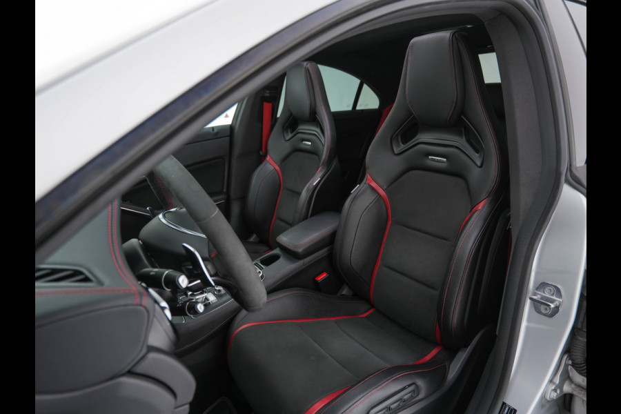 Mercedes-Benz CLA-Klasse AMG 45 4MATIC Ambition Aut. *PANO | AMG-AERO-PACK | RECARO-SPORTSEATS | MICROFIBRE | FULL-LED | MEMORY-PACK | HARMAN/KARDON-SURROUD | KEYLESS | HEATED-SEATS | NAVI-FULLMAP | SHIFT-PADDLES | 19''ALU*