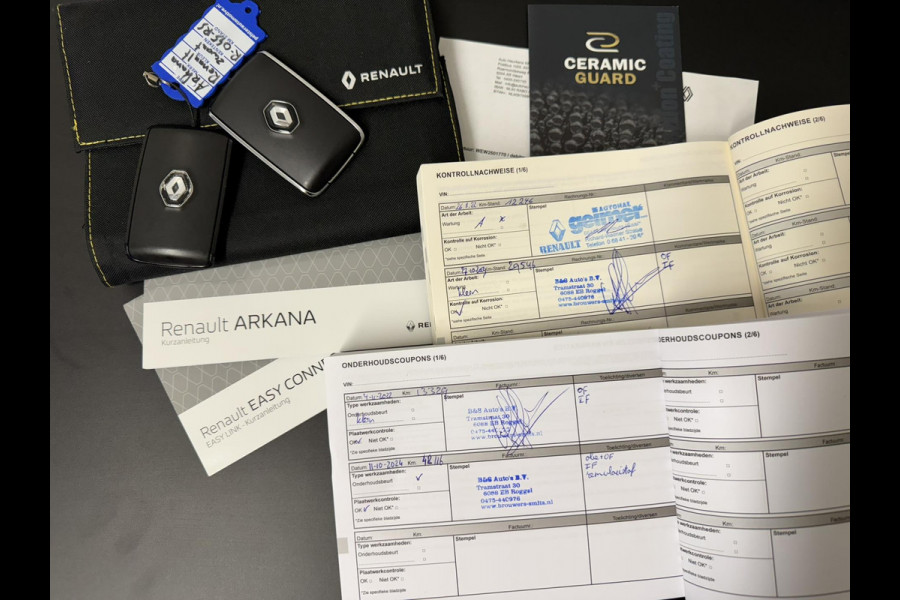 Renault Arkana 1.3 TCe 140 Adaptive cruise Climate control Keyless LED Navigatie Apple/Android Achteruitrijcamera Dodehoekdetectie