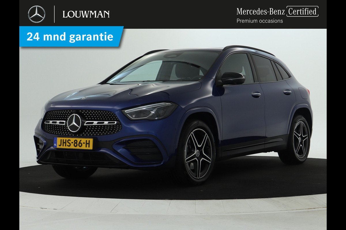 Mercedes-Benz GLA 250 e AMG Plug-In Hybride Edition AMG Line | Night Pakket | Distronic | 360° Camera | AC en DC Laden | MultiBeam Koplampen | Stuur en Stoeverwarming. Inclusief 24 maanden Mercedes-Benz Certified garantie voor Europa. Mercedes-Benz GLA 250 e AMG Plug-In Hybride Edition AMG Line | Night Pakket | Distronic | 360° Camera | AC en DC Laden | MultiBeam Koplampen | Stuur en Stoeverwarming. Inclusief 24 maanden Mercedes-Benz Certified garantie voor Europa.