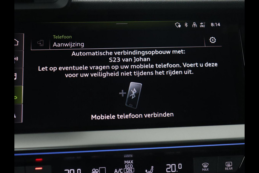 Audi A3 35 TFSI Edition One | Trekhaak | Park Assist | Matrix LED | Carplay | Adaptive cruise | Sportstoelen | Virtual Cockpit | Navigatie | Half leder | Climate control | Bluetooth