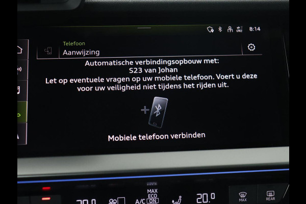 Audi A3 35 TFSI Edition One | Trekhaak | Park Assist | Matrix LED | Carplay | Adaptive cruise | Sportstoelen | Virtual Cockpit | Navigatie | Half leder | Climate control | Bluetooth