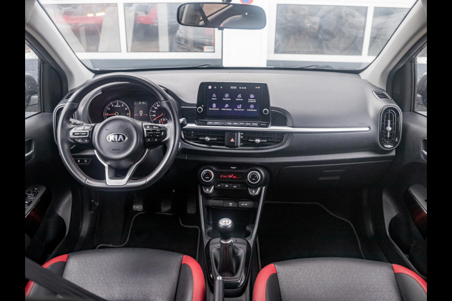 Kia Picanto 1.0 DPi GT-Line l Leder | Cruise | Climate l Navigatie l Achteruitrijcamera l