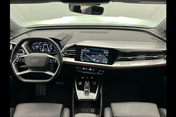 Audi Q4 e-tron 35 Launch edition Advanced 55 kWh * SOG 93% Origineel Nederlands * Leder Stoelverwarming Carplay Keyless