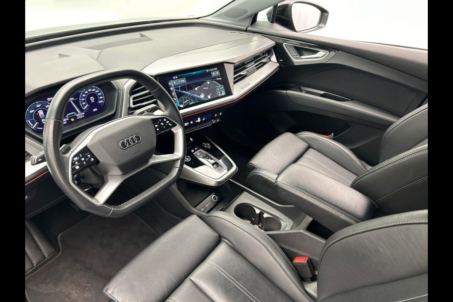 Audi Q4 e-tron 35 Launch edition Advanced 55 kWh * SOG 93% Origineel Nederlands * Leder Stoelverwarming Carplay Keyless