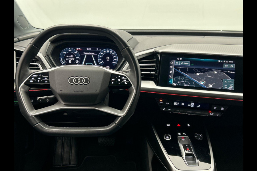 Audi Q4 e-tron 35 Launch edition Advanced 55 kWh * SOG 93% Origineel Nederlands * Leder Stoelverwarming Carplay Keyless