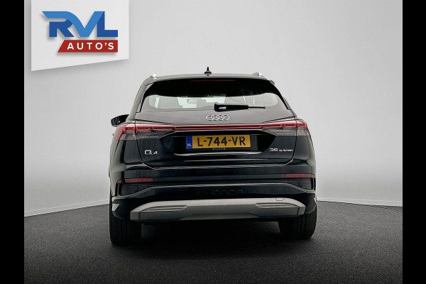 Audi Q4 e-tron 35 Launch edition Advanced 55 kWh * SOG 93% Origineel Nederlands * Leder Stoelverwarming Carplay Keyless