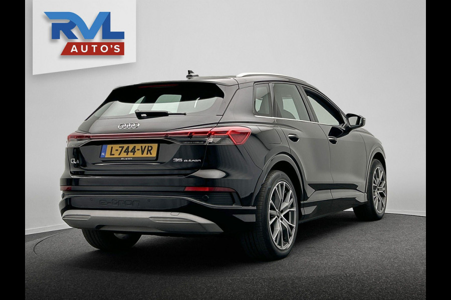Audi Q4 e-tron 35 Launch edition Advanced 55 kWh * SOG 93% Origineel Nederlands * Leder Stoelverwarming Carplay Keyless