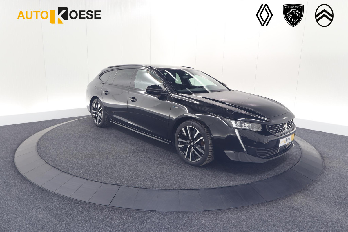 Peugeot 508 SW 1.6 HYbrid 225 GT | Panoramadak | Adaptieve Cruise Control | Elektrische Kofferklep | Dodehoekdetectie Peugeot 508 SW 1.6 HYbrid 225 GT | Panoramadak | Adaptieve Cruise Control | Elektrische Kofferklep | Dodehoekdetectie