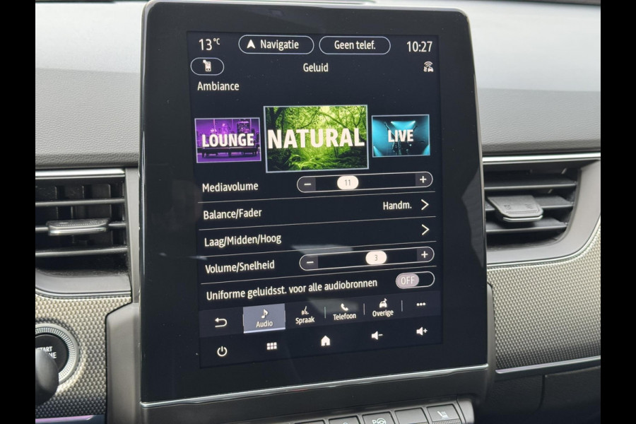 Renault Arkana 1.3 TCe 140 Adaptive cruise Climate control Keyless LED Navigatie Apple/Android Achteruitrijcamera Dodehoekdetectie