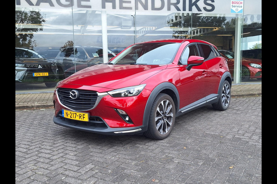 Mazda CX-3 2.0 SkyActiv-G 120 GT-M | Full LED | Dealer onderhouden | Camera | Cruise | Climate | Stoelverwarming | occasion