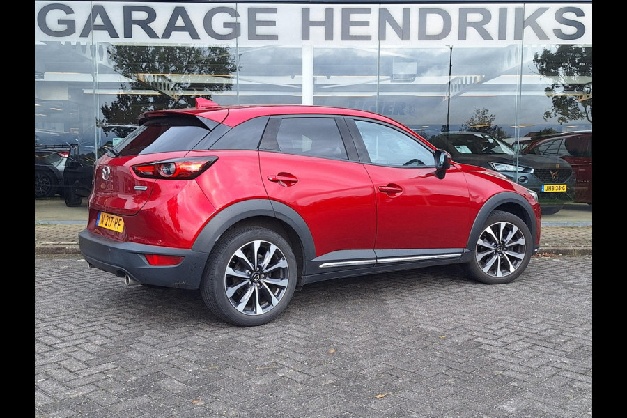Mazda CX-3 2.0 SkyActiv-G 120 GT-M | Full LED | Dealer onderhouden | Camera | Cruise | Climate | Stoelverwarming | occasion